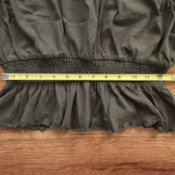 AE Smocked Peplum Tank Top - Picture 7 of 7